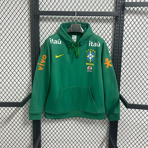巴西绿色 加绒卫衣M-4XL