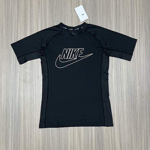 232#耐克紧身短袖 黑色S-3XL