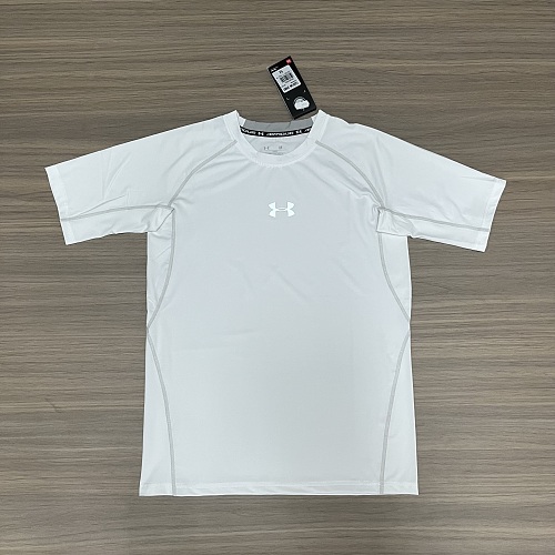 234#安德玛紧身短袖 白色S-3XL